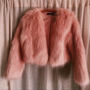 Akira Faux Fur Cropped Jacket
